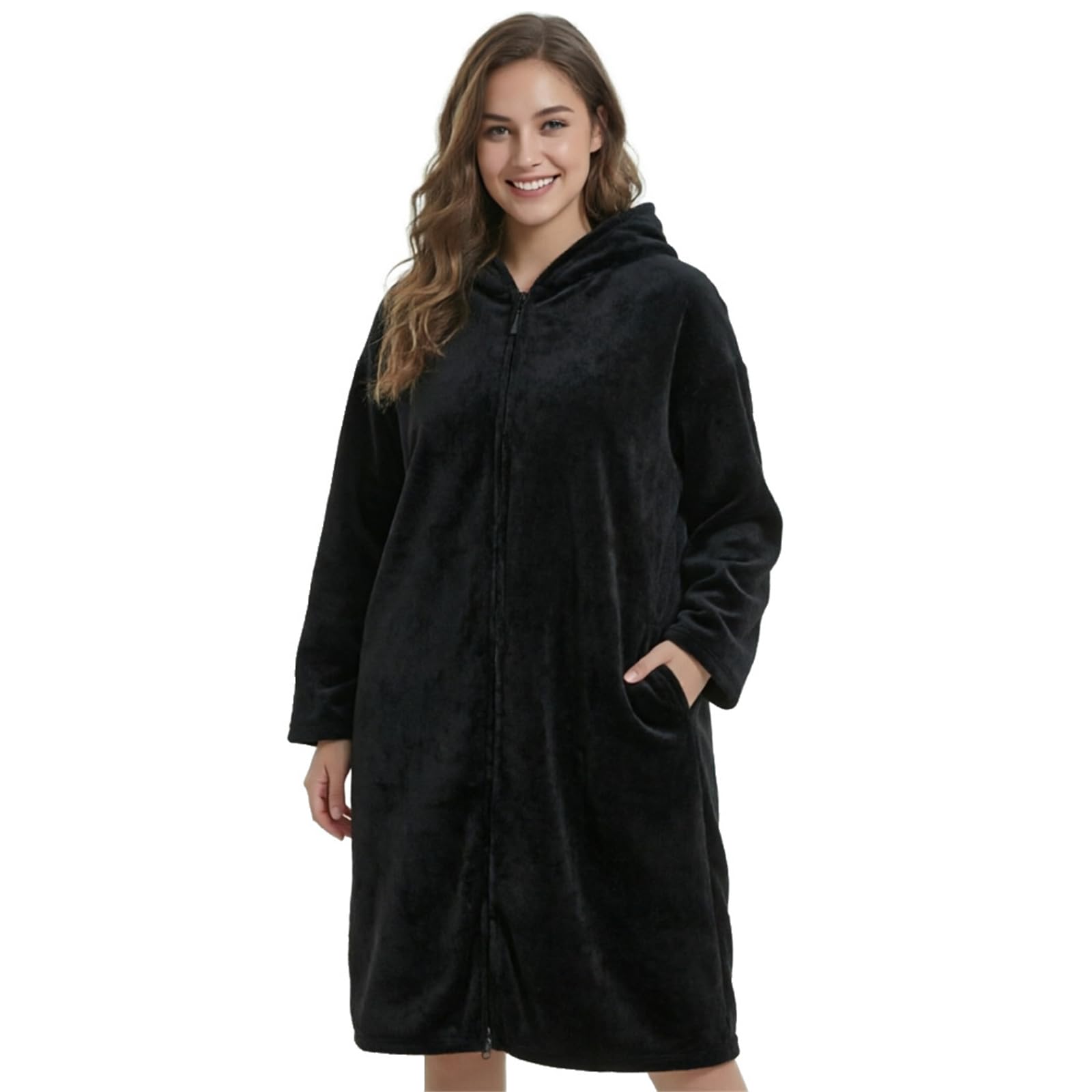 Sanft saugfähiger Wassersport Body Poncho für Strand, Schwimmen, Camping und Spielen, groß, 110 cm, schnell trocknender Strandponcho