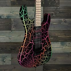 Jackson Pro Series Soloist SL3M Rainbow Craquelé - Les Beatles, Paul McCartney, John Lennon, RIngo Starr, George Harrison Jackson Pro Series Soloist SL3M Rainbow Craquelé – Image 6