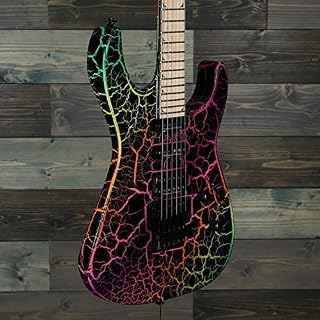 Jackson Pro Series Soloist SL3M Rainbow Craquelé - Les Beatles, Paul McCartney, John Lennon, RIngo Starr, George Harrison Jackson Pro Series Soloist SL3M Rainbow Craquelé – Image 6