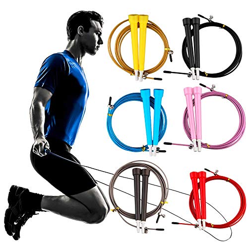Cuerda de saltar Miwaimao de acero para mejorar resistencia en cross fit y boxeo