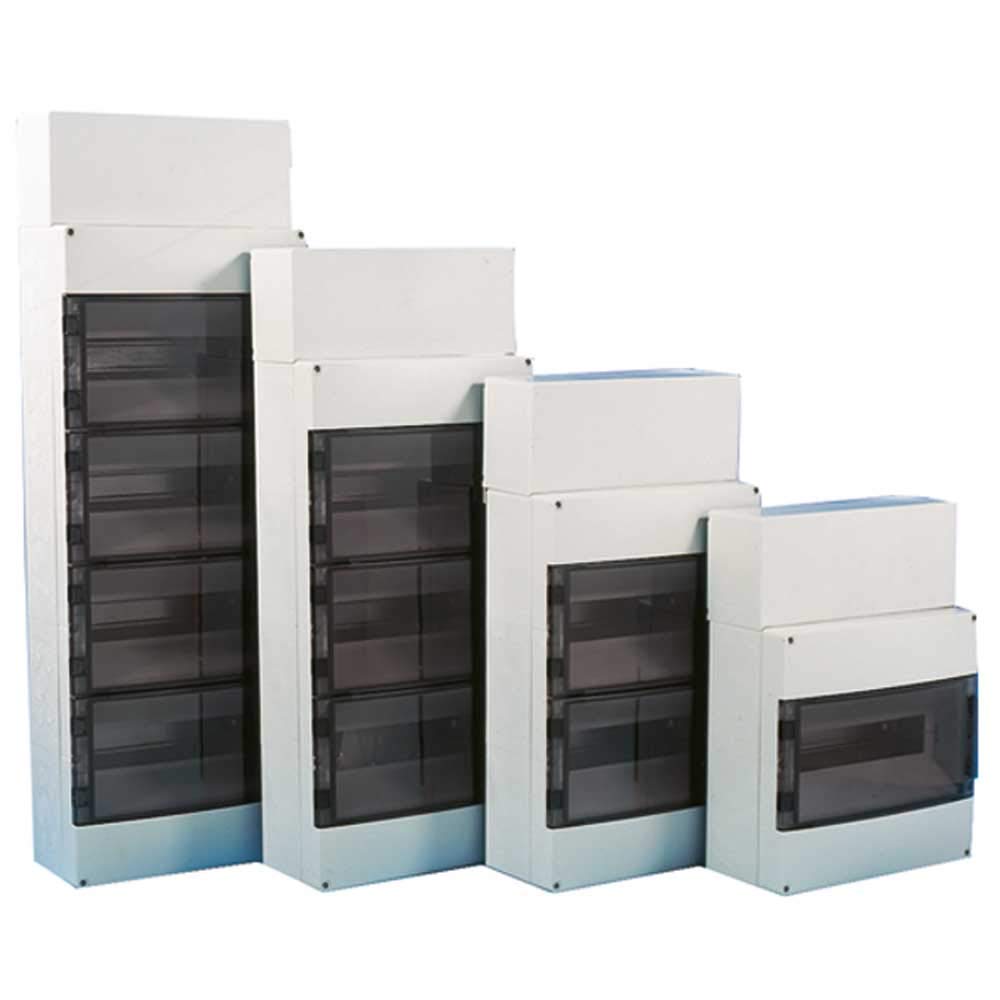 PROTEC.CLASS AP-Verteiler 6 Module, 1-reihig, IP65 PFRV 6