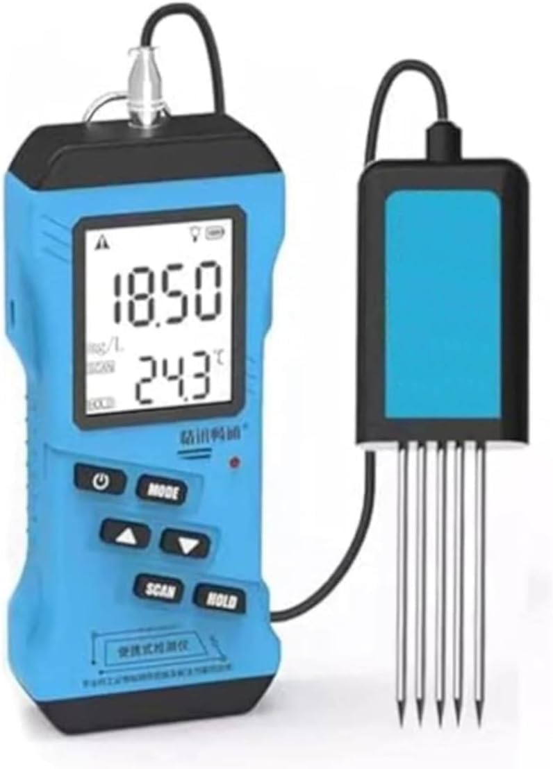 Multifunctional Soil Tester, 7 in 1 Large Digital Display Soil Test Kit, Nitrogen, Phosphorus, Potassium Npk Tester, Ph, Moisture, Nutrient Conductivity, Ec Meter, High Accuracy Digital Sensitive.