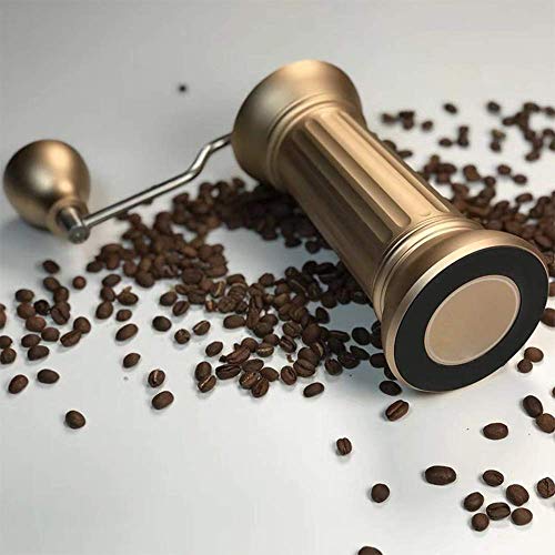 SXLCKJ Cafetera Manual de Viaje, Molinillo de café con manivela Manual, Molinillo Manual de Granos, aleación de Aluminio… - Imagen 3