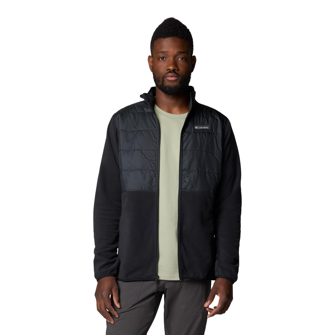 Columbia Men's Basin Butte Fleece Full Zip, Full Zip Fleece Jacket