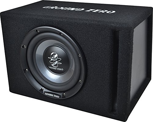  Ground Zero Subwoofer in cassa reflex GZIB 200XBR box SUB auto dimensioni ridotte