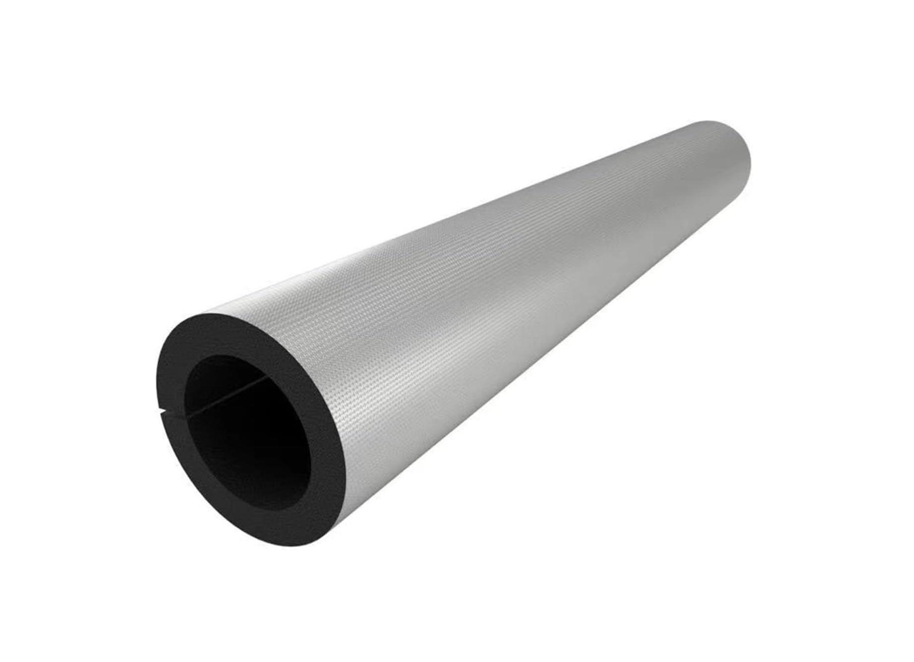 Tubo de espuma aislante de tuberías de papel de aluminio 5/8" 1-1/3" 2-2/5" 4-1/3" tubería de espuma autoadhesiva de identificación(ID 4-1/3"xT 3/4")