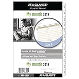 AT-A-GLANCE 2019 Monthly Planner Refill, Day Runner, 5-1/2