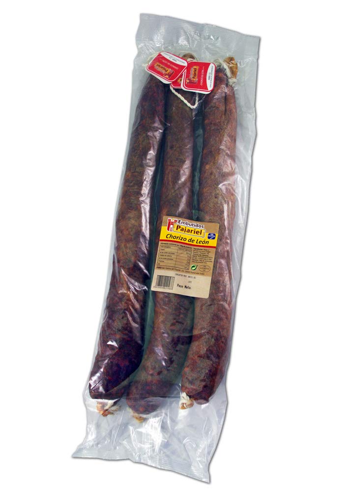 Chorizo Premium de Leon Pajariel Doux, soit 3 chorizos de 1kg environs.