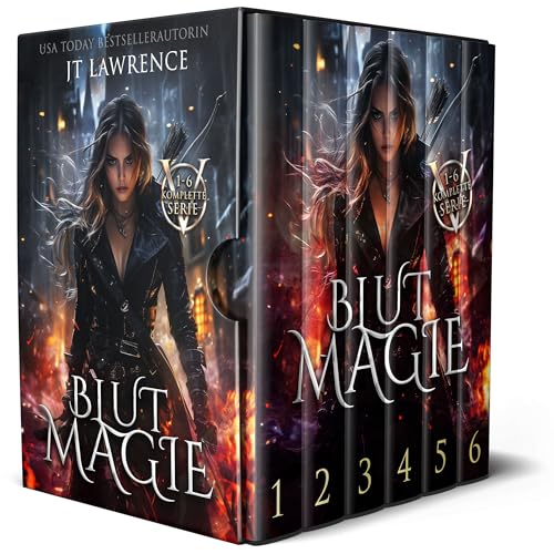 Blutmagie: Ein Urban Fantasy Action Adventure (Komplette 6-bändige Reihe) (6-bändige Reihe) (Realm of Magic & Mayhem 1)