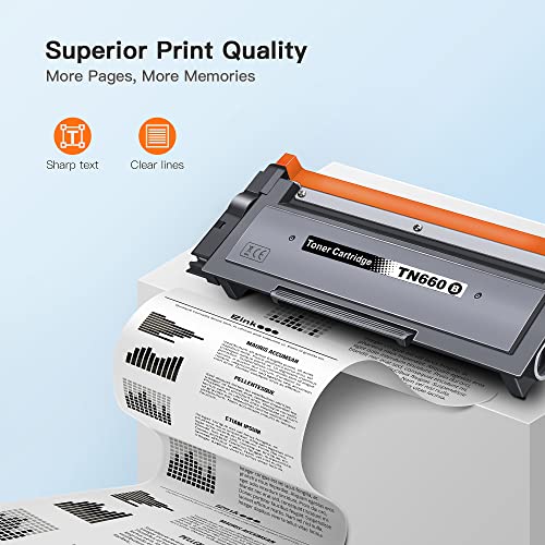 E-Z Ink (Tm Compatible Toner Cartridge Replacement For Brother Tn660 Tn630 High Yield To Use With Hl-L2300D Hl-L2380Dw Hl-L2320D Dcp-L2540Dw Hl-L2340Dw Hl-L2360Dw Mfc-L2720Dw Printer (Black, 4 Pack) #TOP2