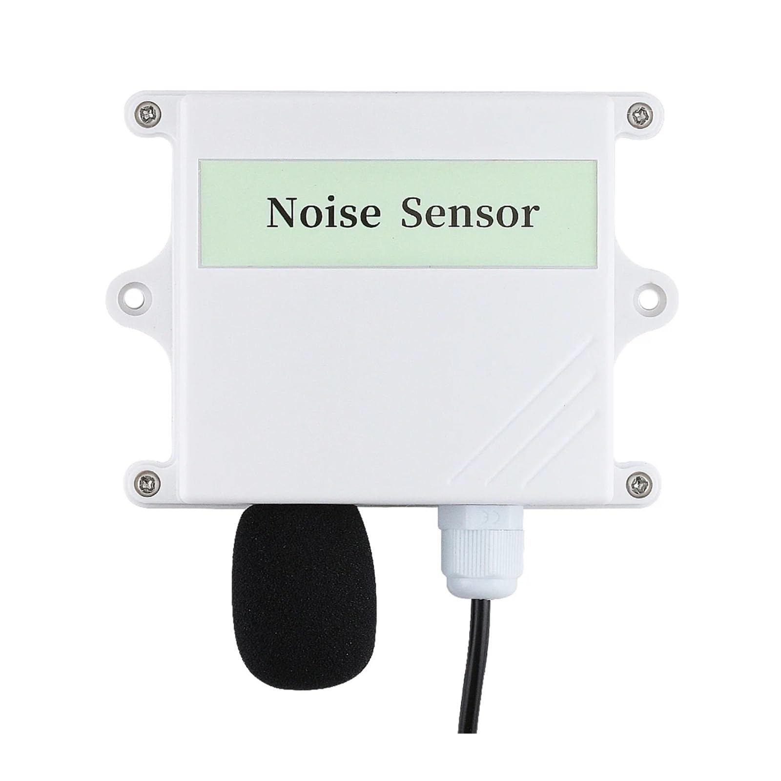 Sound Level Meter, 30-130dB Noise Sensor Module with LCD Display Modbus-RTU RS485 4-20mA 0-10V Industrial Decibel Meter Transmitter 20Hz-12.5KHz(Without Display,0-10V)