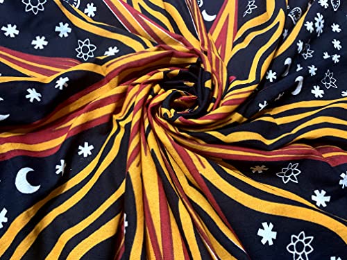 Raajsee Burning Sun Golden Tapestry Bedroom Aesthetic- Zodiac Mandala Tarot Tapestry Wall Hanging thumb #8