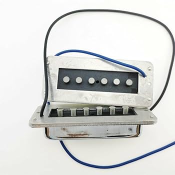 アルニコV　ピックアップ　メタルプレート　アセンブリ　セット　ゴールド アルニコV ピックアップ メタルプレート アセンブリ セット