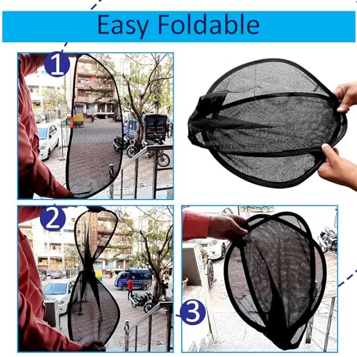 Image of Kingsway Accessories Car Sun Shade Rear Windshield Non Magnetic Fix Type Curtain Only Compatible with Toyota Fortuner Year 2025 Onwards All Model, Premium Car Dicky Sunshade, Pack of 1 Pcs