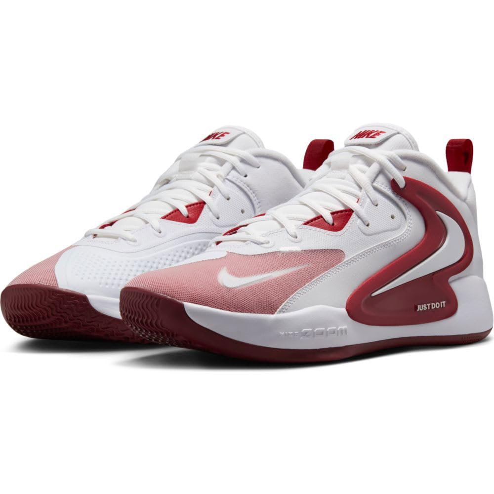 NIKE Zapatillas de Voleibol Unisex, Blanco, 45.5 EU