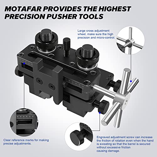 Motafar Heavy-Duty Sight Pusher With Rotatable Sight Prong, Reversible Assembly For Handguns Gunsmithing And Maintenance, For Front And Rear Sight(Black) #TOP2