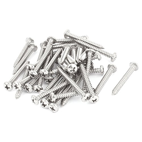 Tornillos autorroscantes Phillips 4.2mm x 35mm 40 piezas miniatura 1