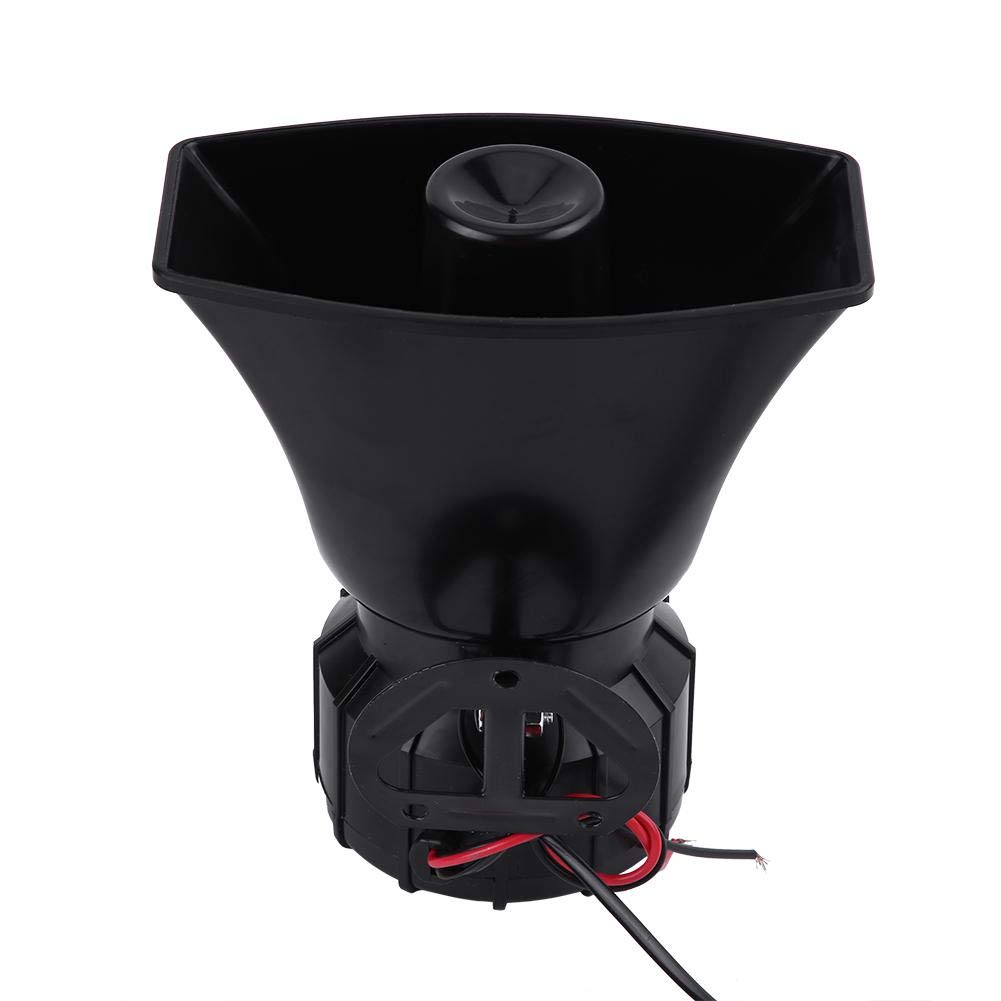Altavoz para automóvil, 7 sonidos Altavoz o para automóvil 12 V Universal Altavoz automático para automóvil Sirena bocina Sirena advertencia automóvil Sirena de advertencia emergencia