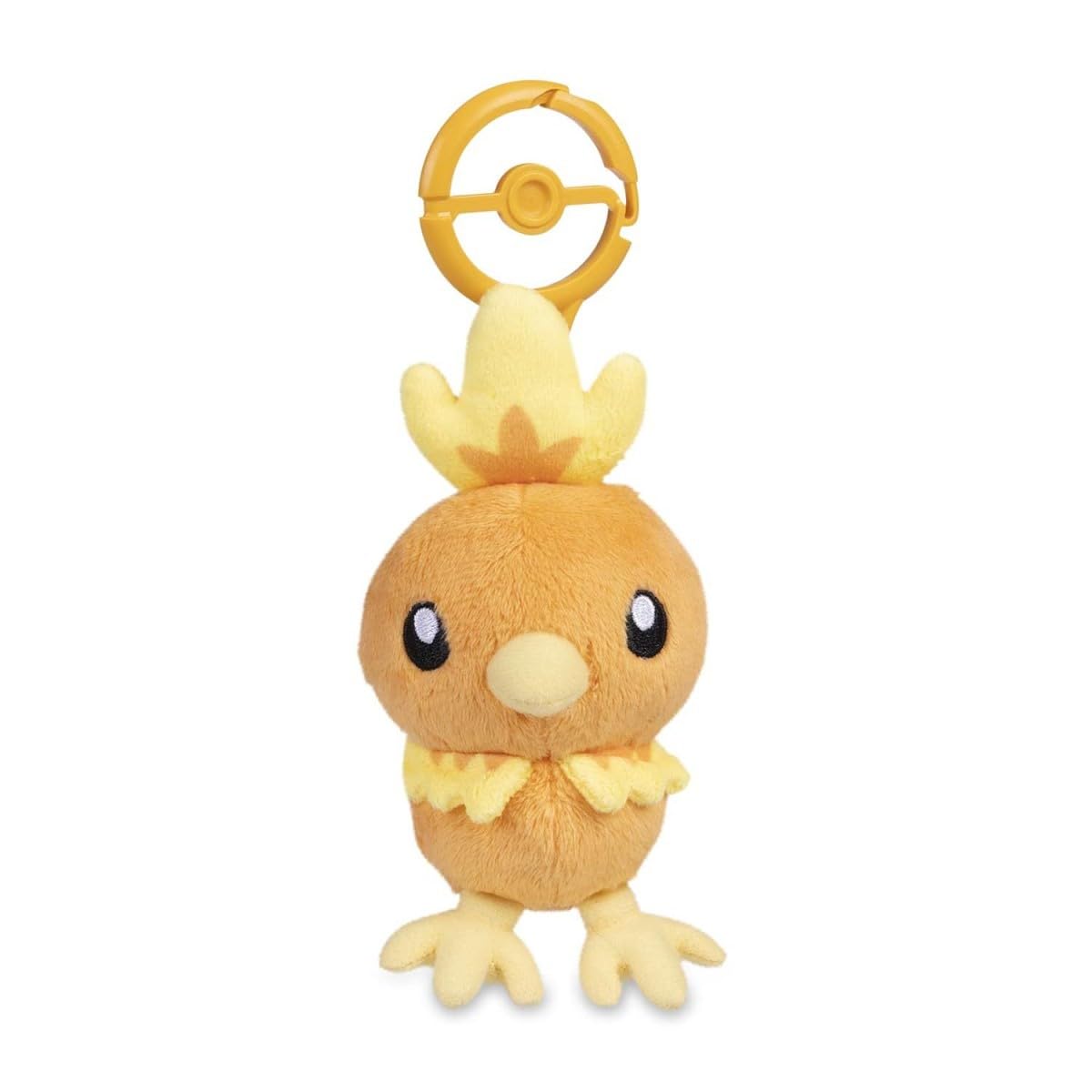 Pokémon Center: Torchic Adventure Partners Plüsch-Schlüsselanhänger, Mehrfarbig, Small