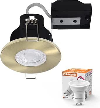 Tilt, Fire Rated LED Downlight, GU10 - White, Brushed Chrome Or Chrome - View #8