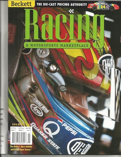 2000 Beckett Racing Magazine - NASCAR Jeff Gordon Helmet, Bill