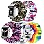 B(Rainbow/Purple flower/Pink flower/Leopard/White Flower)