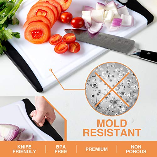 image for Extra Large Cutting Boards, Plastic Cutting Boards for Kitchen (Set of