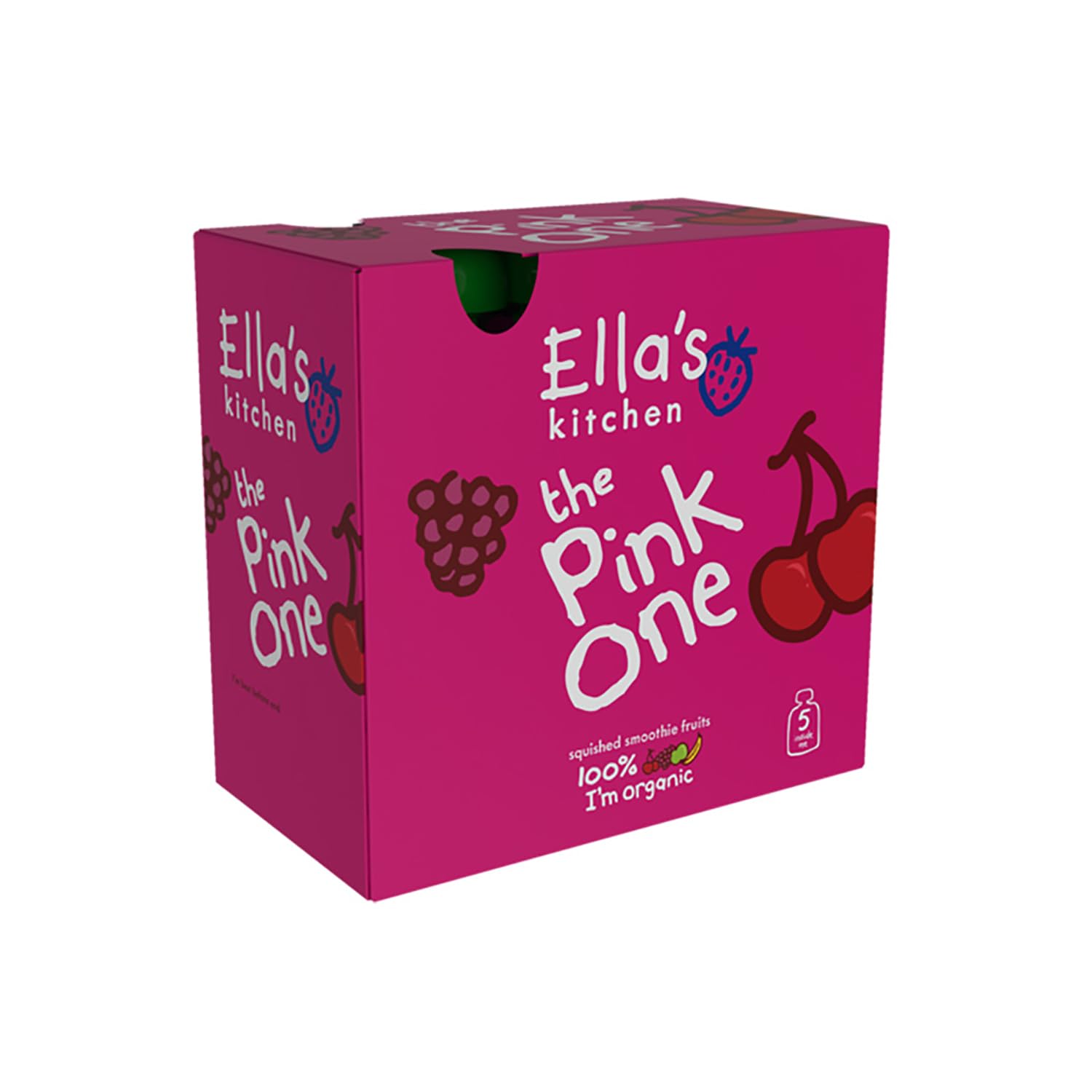 Ella's Kitchen - Smoothie - The Pink One Size 5 X 90G