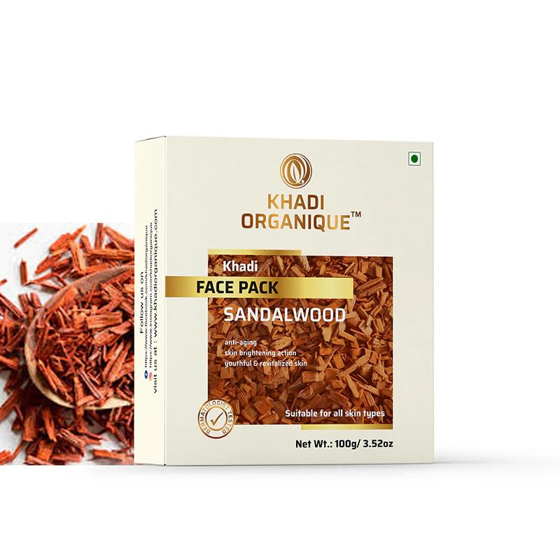Khadi-Organique. Sandalwood face Pack -100g/3.52oz