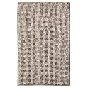 Ikea Ultra Soft/Absorbent/Microfibre Bath Mat, 40x60 cm (16x24) Dark Beige