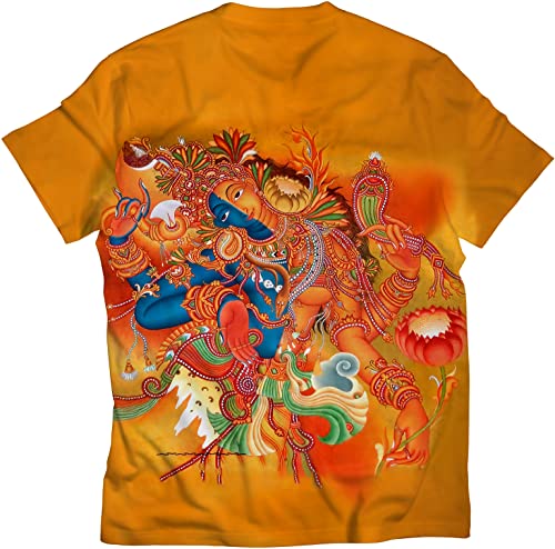 Image of Shiva, Krishna, Hanuman, Kali, Ram and Ravana, Ramayan, Bagavath Githa, Buddha Religious, Spiritual, Hindu Gods T-Shirts