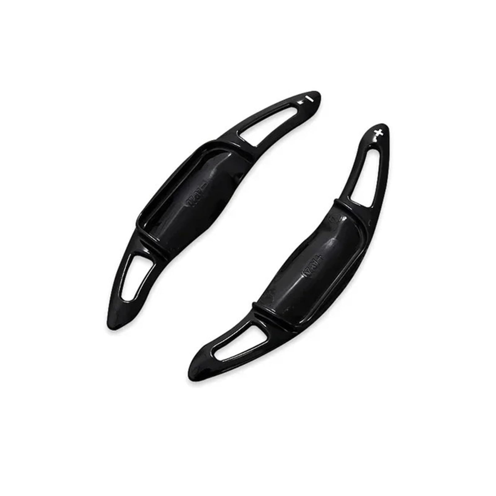 Zhangzhengyao Black Car Steering Wheel Shifter Paddle For Toyota For Caramry For Corolla For Avalon Car Steering Wheel Paddle Shift Extension Abs Carbon Fiber Shifter(Black)