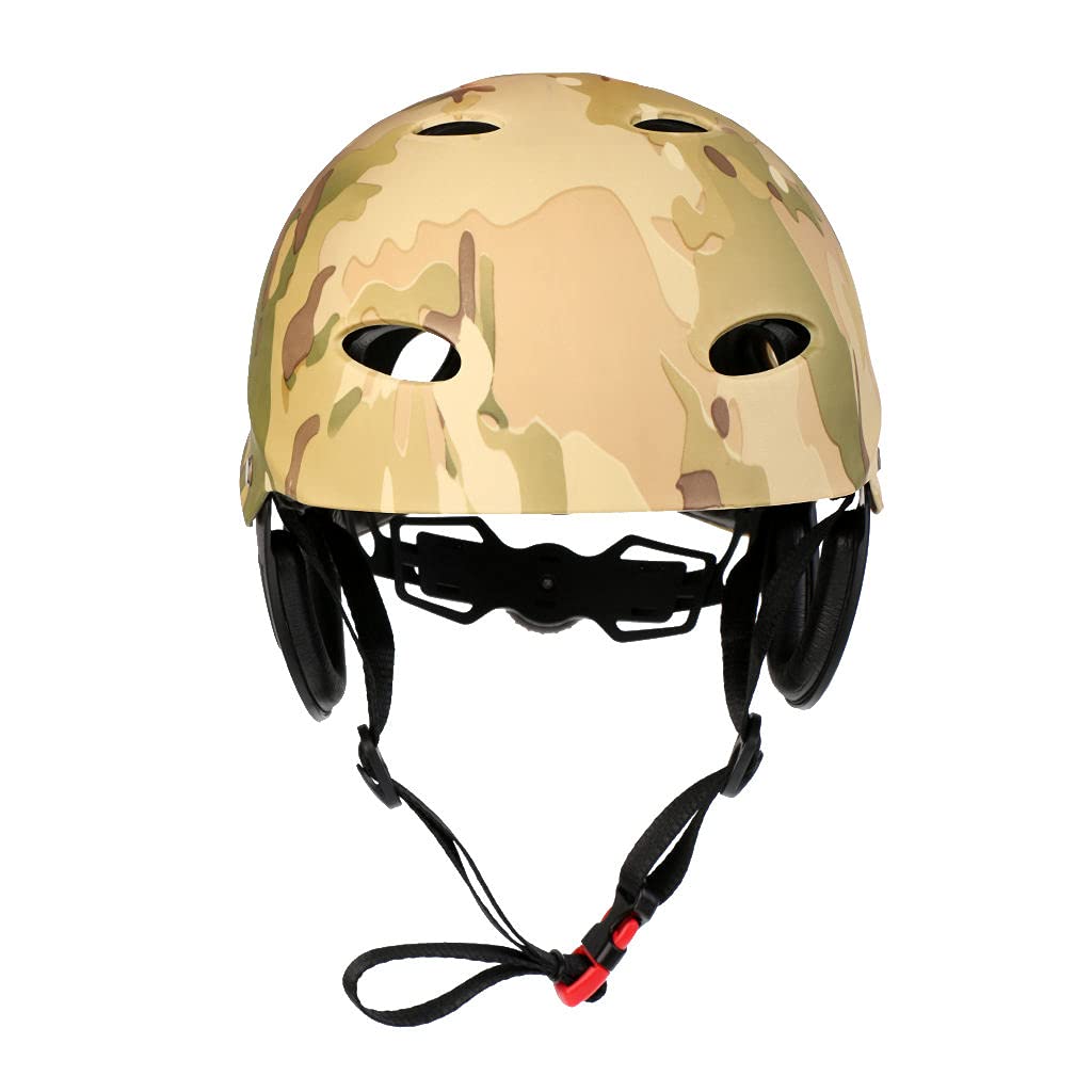 Colcolo Wassersportsicherheit Helm Einstellbare Schutzhaube Kanu Kayak Schützt Kinder Und Erwachsene Gleichermaßen
