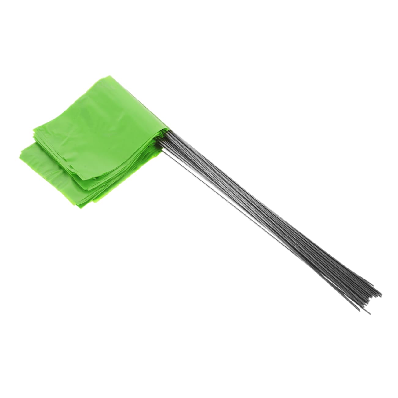 Drapeaux de jardin en fil d'acier Milisten pour balisage pelouse et extérieur