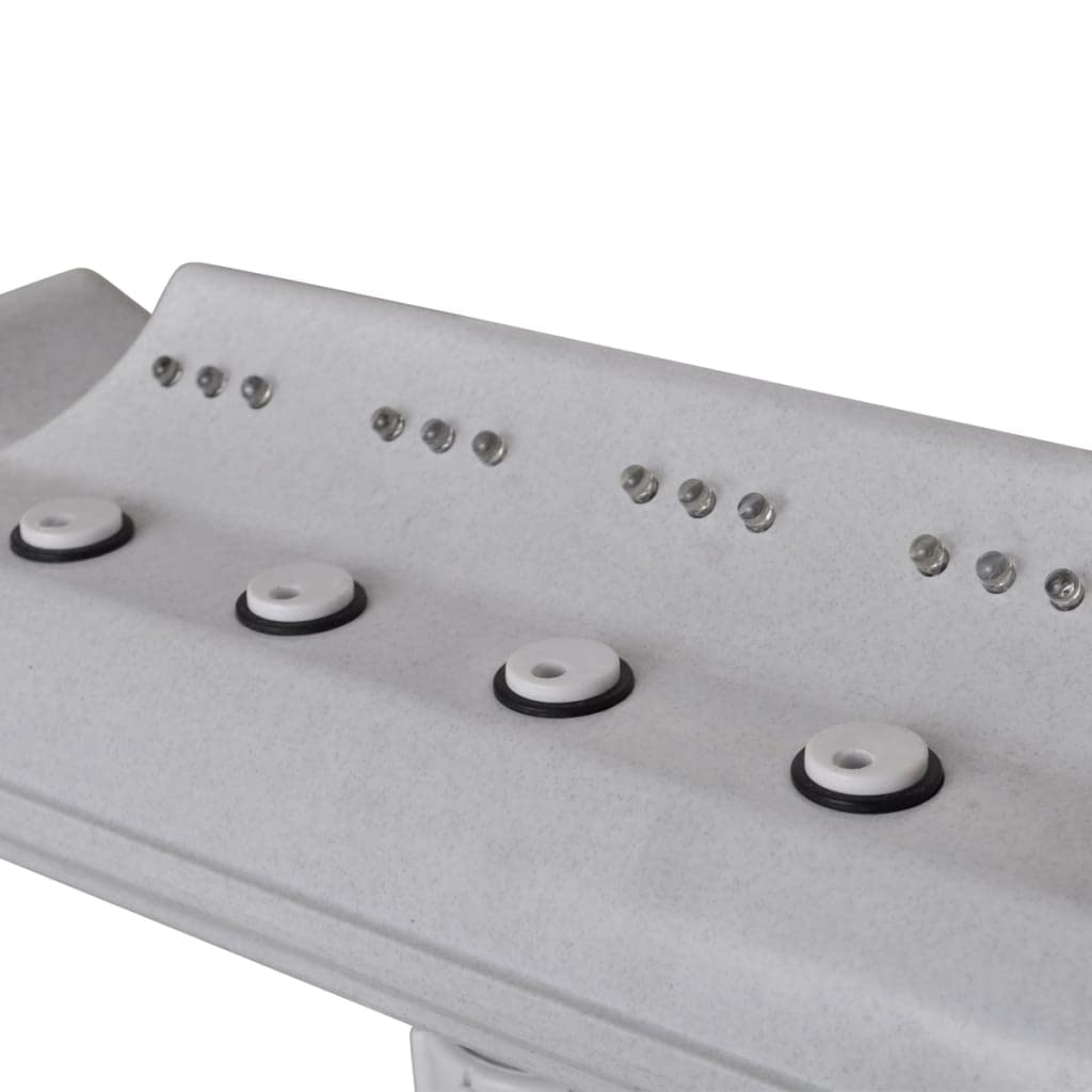 Fontana a Cascata per Piscina con Luci LED 0.97