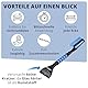LICARGO Eiskratzer Auto mit Besen XXL [67cm] [Steck-System] | Lackschonende Borsten & Große Kante | Schnee, Schneebesen Auto Eiskratzer mit Besen, Auto Winter Zubehoer, Scheibenkratzer Auto