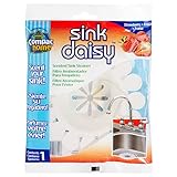 Compac’s Sink Daisy, Scented Kitchen Sink Strainer - Infuses and Freshens Your Sink With Crisp, Clean, Exciting Scents, While Protecting Garbage Disposals & Drains, Strawberry, 12 Count