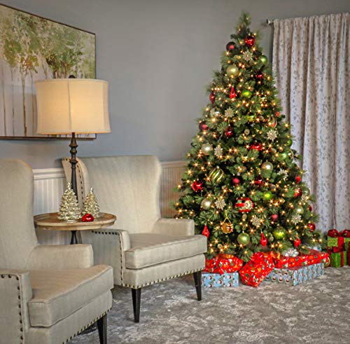 Carolina Pine 7.5ft Prelit Christmas Tree for The National Tree Company