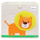 Foldable Storage Box Toy Bin 13 inch, Lion