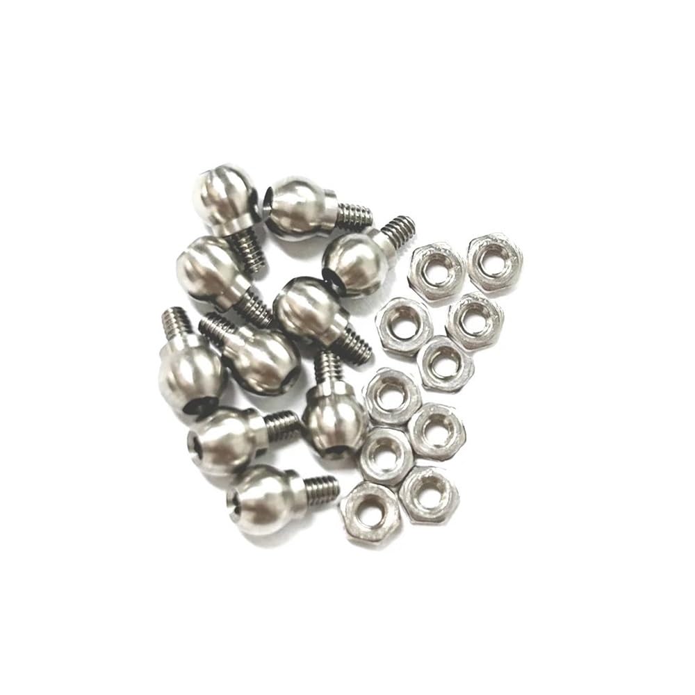 Bola de conexión de 4,7 mm compatible con servo de helicóptero RC de control remoto 450L 500