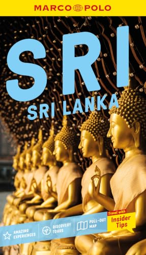 Image of Marco Polo Sri Lanka Pocket Guide with Fold-Out Map | includes Colombo, Kandy & Galle (Marco Polo Pocket Guides)