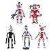 Yzoncd Five Nights At Freddy'S Action Figure Toy 12-15Cm, Juego De Terror Funtime Freddy Ballora Circus Baby's Pizza Figurine