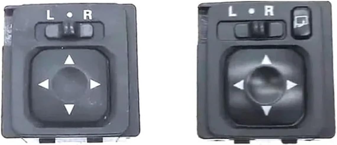 Car Mirror Switch Fit for Mitsubishi Pajero Montero V73 V75 V77 V93 V97 ASX IO Pinin Outlander Lancer Galant Eclipse Side Rearview(Without Folding)