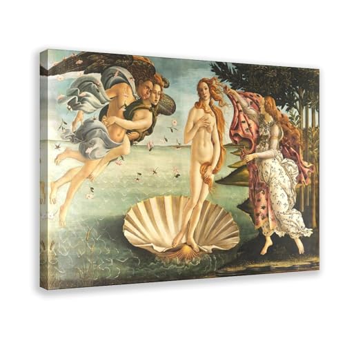 La Naissance de Vénus impression sur toile pour murs vides bureau