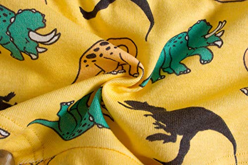 Boboking Little Boys Briefs Dinosaur Truck Toddler Kids Underwear Size4 - Thumbnail 3
