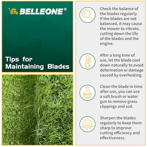 Belleone Mower Blade - Compatibility