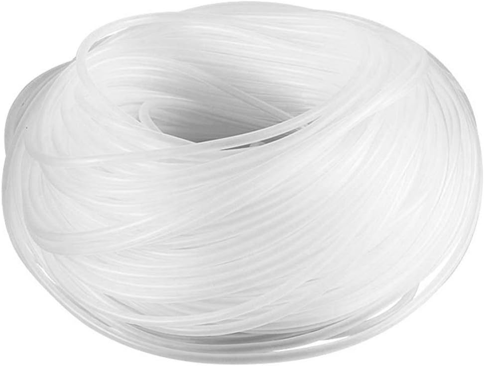 kuou 4 * 6mm (8M) Soft Air Pump Hose, Resistant to Knocks AIR TUBING Oxygen Soft Pump Hose Air Bubble Stone Aquarium Fish Tank Pond Pump Tube