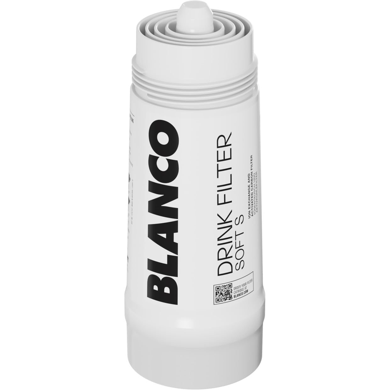 BLANCO Drink Filter Soft S | Weniger Kalk. Mehr Geschmack | Passend zu: Drink.soda & CHOICE.all | Anti-Kalk Filterkartusche | Optimiert das Trinkwasser | Filterkapazität: 670 Liter bei 12 °dTH