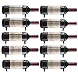 🍷PERFEKTES GESCHENK FÜR WEINLIEBHABER – Überraschen Sie die Weinliebhaber in Ihrem Leben mit dem perfekten Einweihungsgeschenk oder Hochzeitsgeschenk oder bei jedem Geschenkanlass. Lagert Flaschen horizontal und hält den Korken feucht, damit Weine länger haltbar sind.