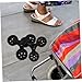BESPORTBLE 2pcs Heavy Duty Stair Climbing Cart Wheels Swivel Casters for Shopping Carts Dollys Outdoor Use Easy to Assemble